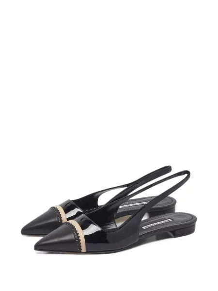 Bateliai Manolo Blahnik slingback juoda