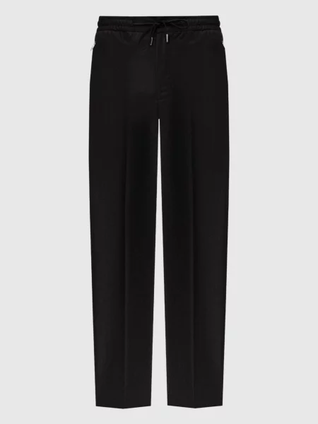 Штани з вовни та кашеміру Bertolo Cashmere сірі