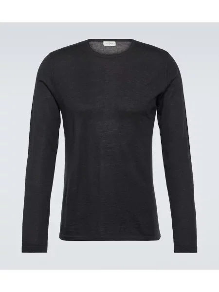 Pulover Le Kasha iz kašmirja črna