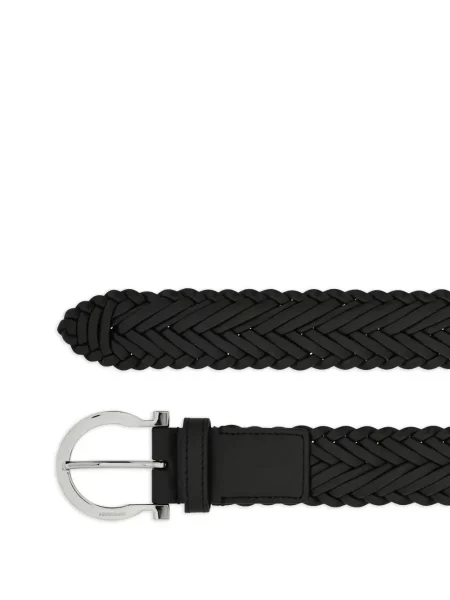 Curea Ferragamo cu cataramă negru
