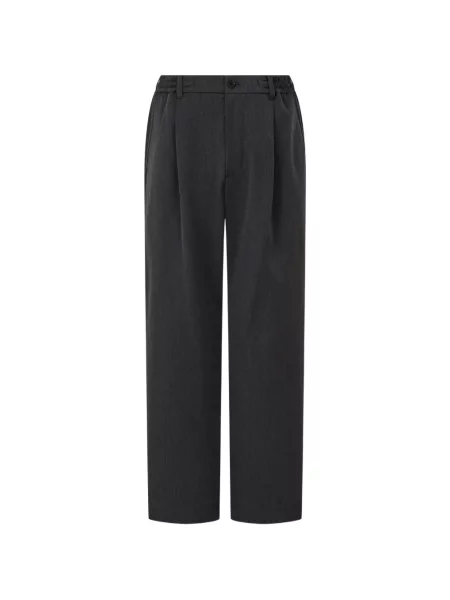 Pantaloni Tomboy cu cordon gri