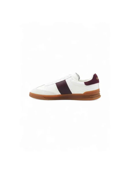 Sneakersy Ralph Lauren skórzane białe