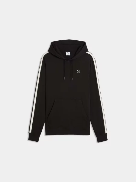 Худі PUMA Ess Elevated Hoodie комбінований верх чорний