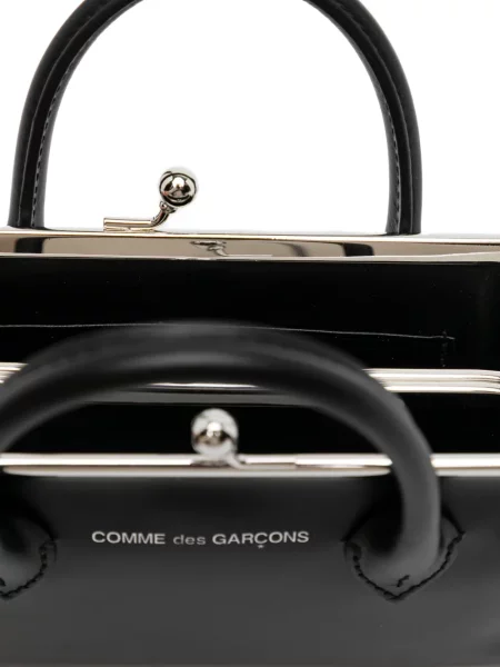 Portofel Comme Des Garçons Wallet cu imagine negru