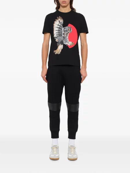 Tricou Neil Barrett cu imagine negru