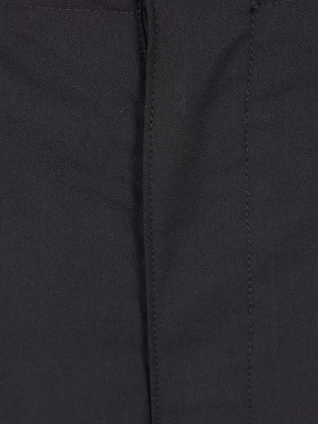 Pantaloni cargo Junya Watanabe de lână negru