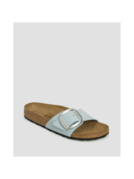 Šľapky Birkenstock Madrid Big Buckle modrá