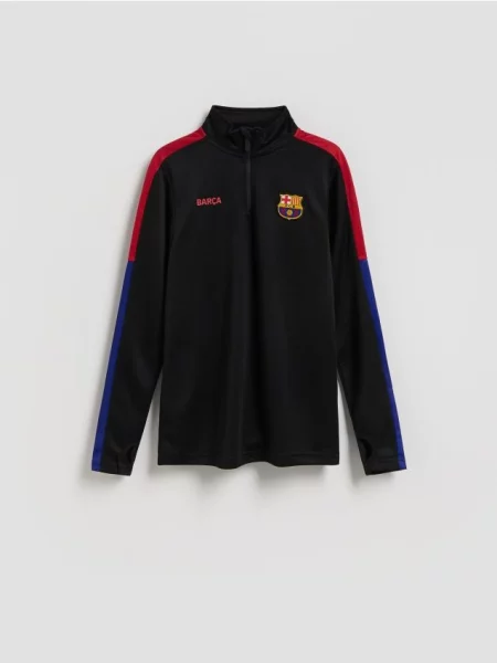 Reserved Longsleeve FC Barcelona czarny