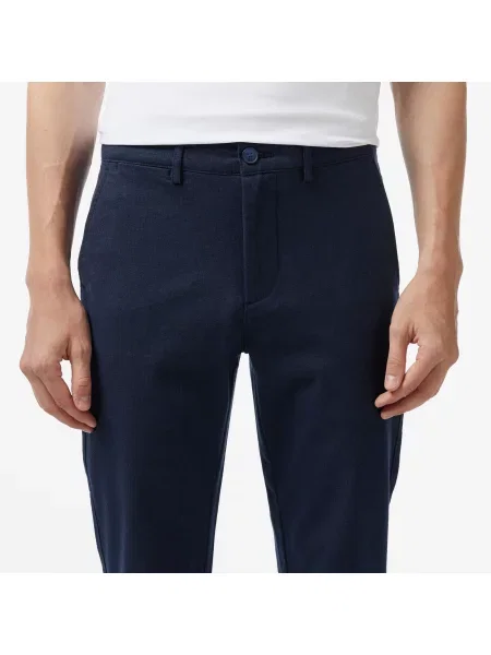 Lacoste Spodnie granatowe