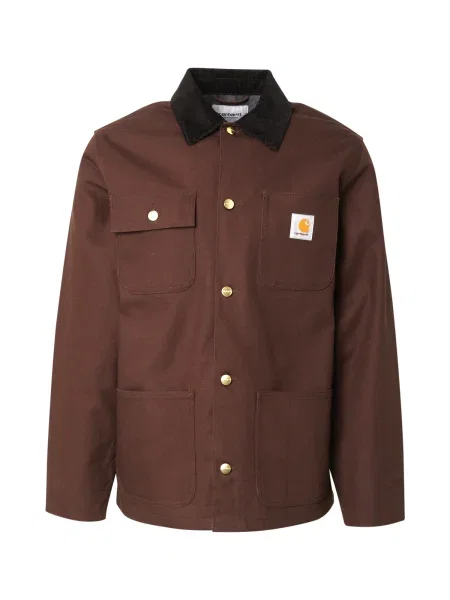 Carhartt WIP Geacă de primăvară-toamnă Michigan ciocolatiu
