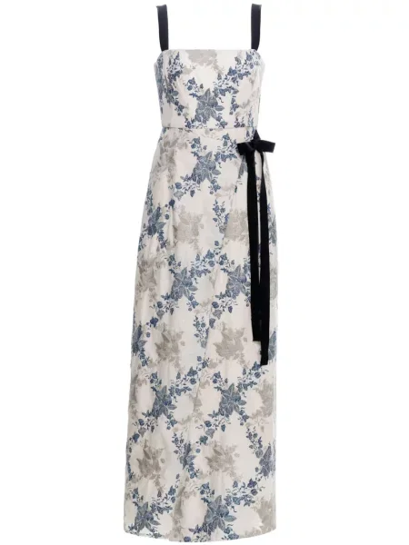 Rochie maxi Agua By Agua Bendita alb