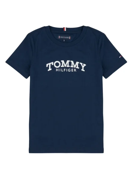 Tricou copii Tommy Hilfiger albastru
