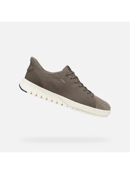 Sneakerși Geox alb