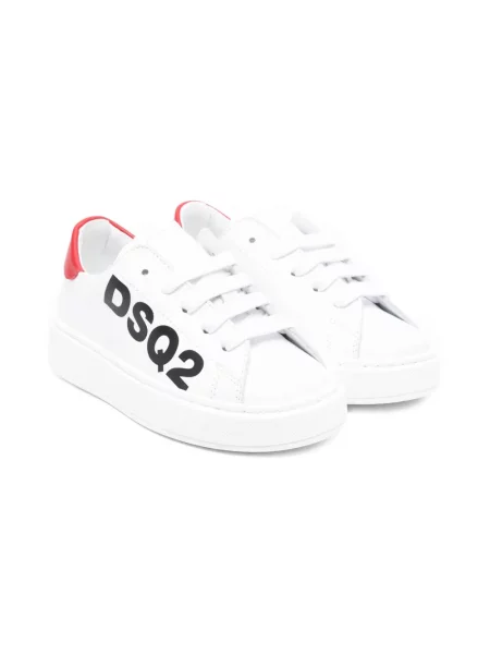 Sneakersy dziecięce Dsquared2 białe