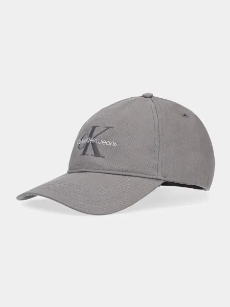 Дънки Calvin Klein с апликация сиво