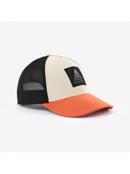 Czapka turystyczna z daszkiem dla dzieci Quechua Trucker czarna