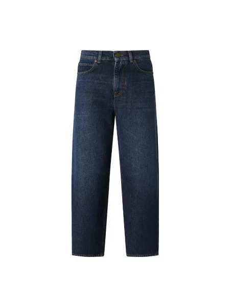 Pinko rifle relaxed fit dámske modrá