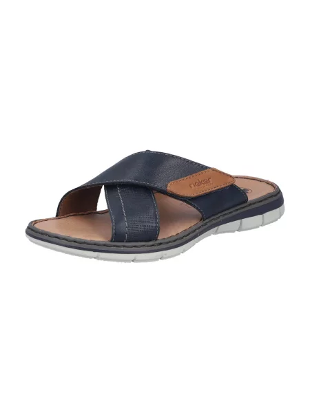 Rieker Nizki natikači mornarska