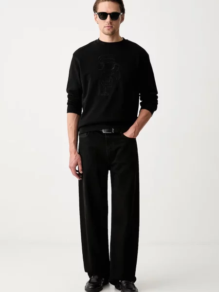 Karl Lagerfeld Hanorac negru