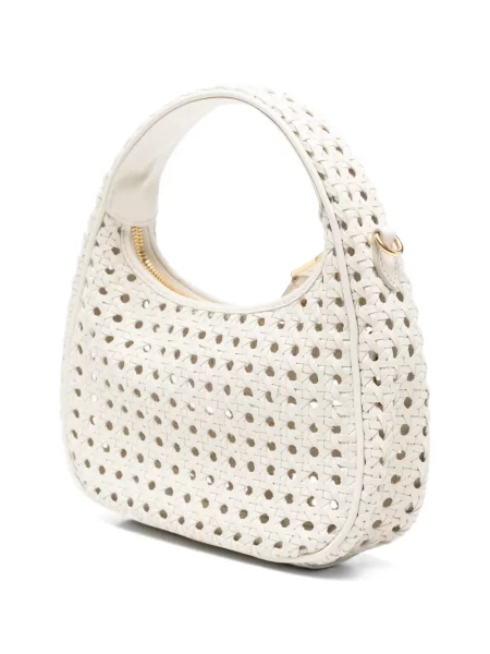 Geantă shopper Miu Miu alb