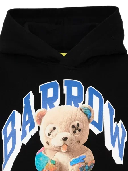 Bluza z kapturem dziecięca Barrow czarna