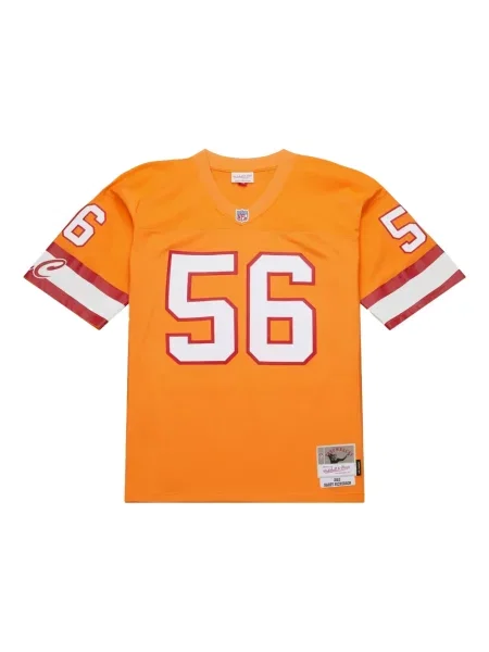 Cămașă Mitchell & Ness din jerseu portocaliu