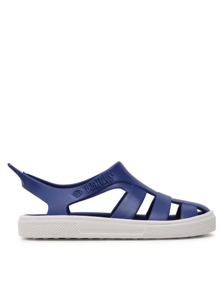 Dětské sandály BOATILUS Bioty cobalt/white bílé