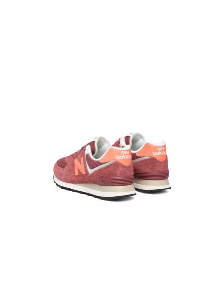 New balance Rövid szárú sportcipők narancs / burgundi vörös