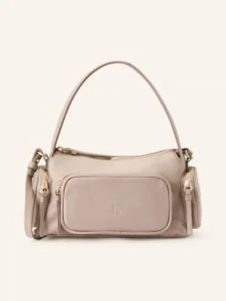 Torebka Calvin Klein beżowa