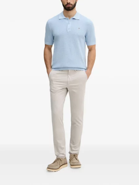 Polo Gant με κέντημα μπλε