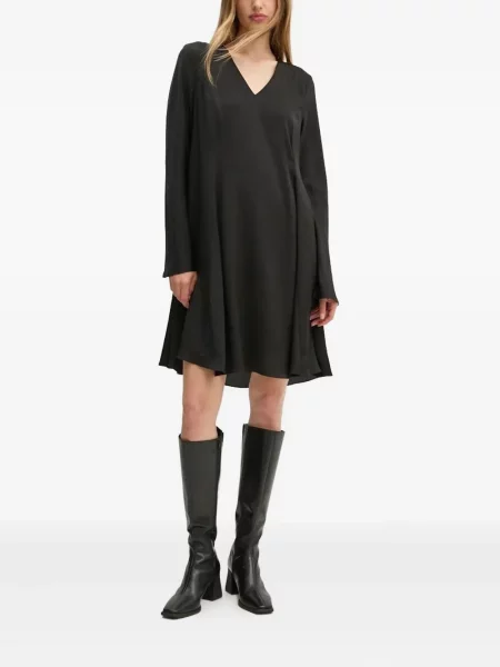 Rochie Bruuns Bazaar cu decolteu în V de costum negru