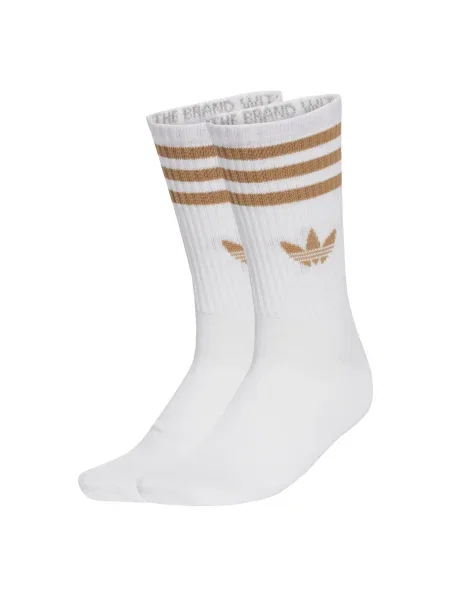 ADIDAS ORIGINALS Șosete Crew 3 Pairs maro caramel alb