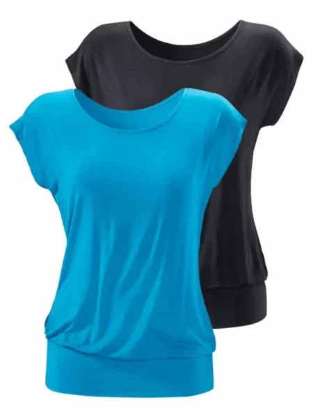 LASCANA Tricou albastru