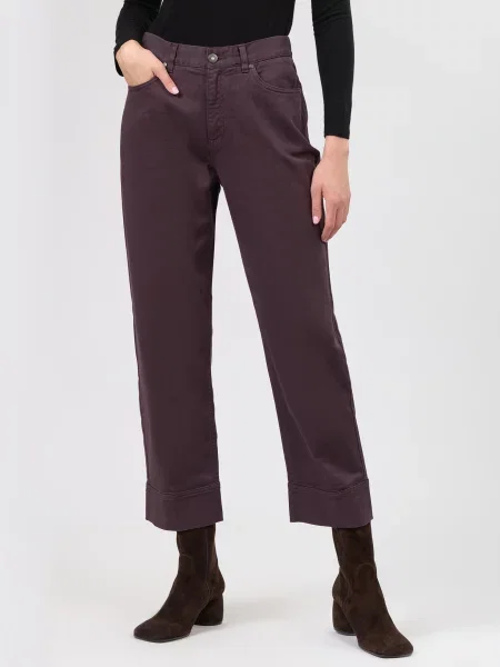 Джинси Panicale Cashmere бордові