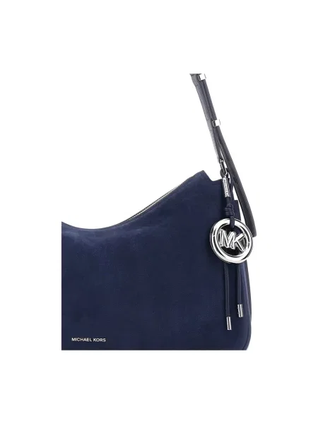 MICHAEL Michael Kors torebka nubukowa niebieski
