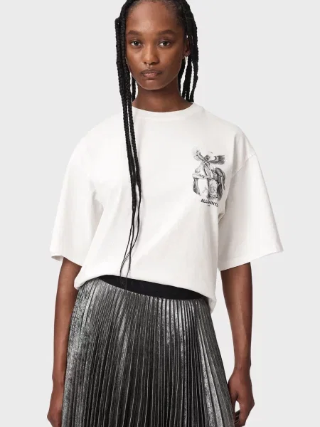 Футболка Allsaints біла