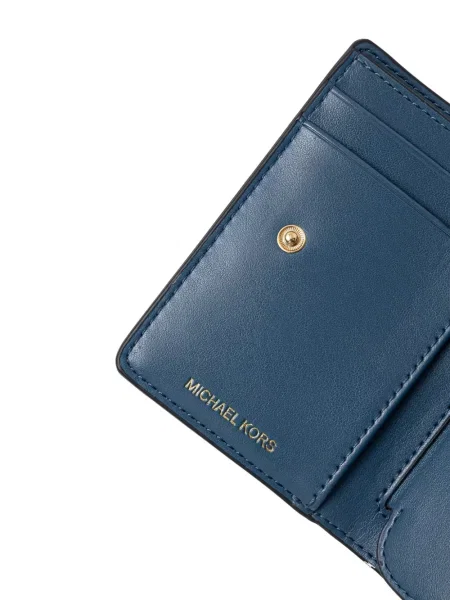 Iš natūralios odos raštuotas diržas Michael Michael Kors aukštu liemeniu rožinė