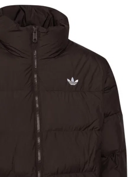 Adidas Originals krátka bunda pánska Stand Collar Regen hnedá