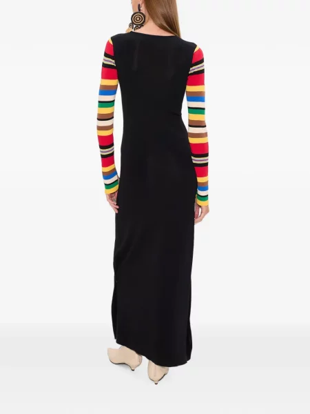 Rochie maxi Simon Miller cu dungi negru