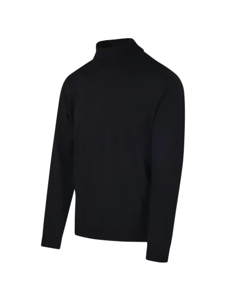 Pulover Roberto Collina tricotate negru