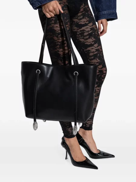 Geantă shopper Diesel negru