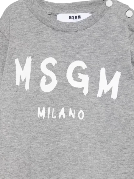 Koszulka dziecięca Msgm szara