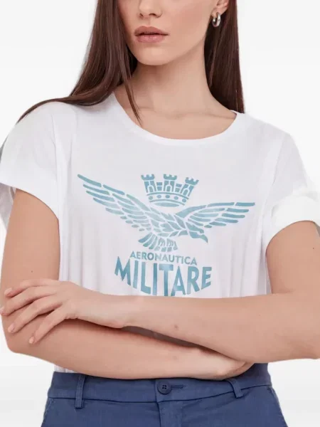 Póló Aeronautica Militare nyomtatás fehér