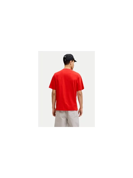Jack & Jones Majica Club Relaxed Fit rdeča
