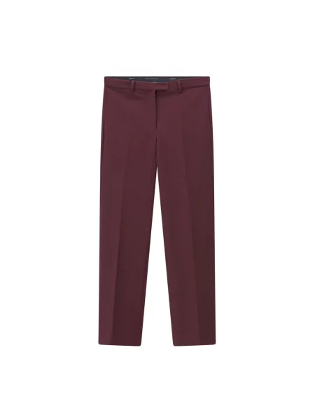 Spodnie Max Mara czerwone
