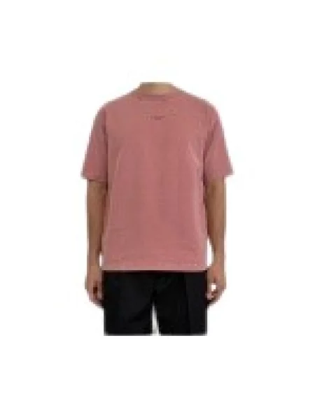 Drôle de Monsieur T-shirt oversize Classic Slogan różowa