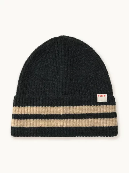 Tinycottons sapka STRIPES BEANIE zöld