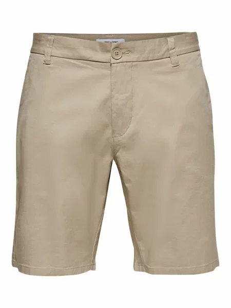 Only & Sons Pantaloni eleganți cappuccino maro