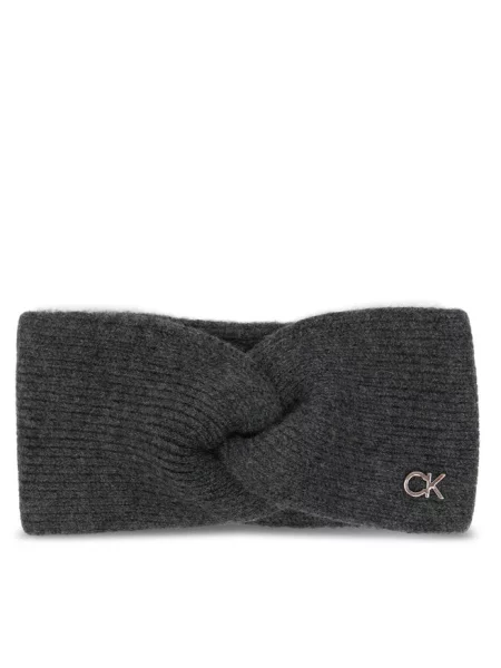 Rękawiczki Calvin Klein chunky szare