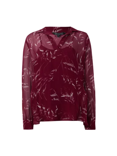 Bluzka Armani Exchange czerwona